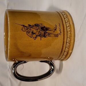 Gold 20oz mug King Arthur made in England